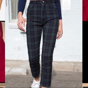 Plaid Brandy Melville/John Galt Pants